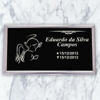 Imagem de Placa ACM 043 - 23cm x 13cm (anjinho)